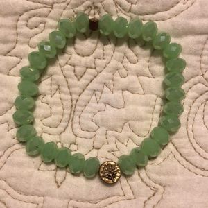 Emerish style Seafoam stretchy bracelet